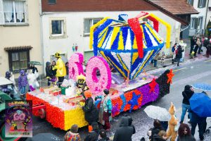 Char des fleurs, cortège 2016